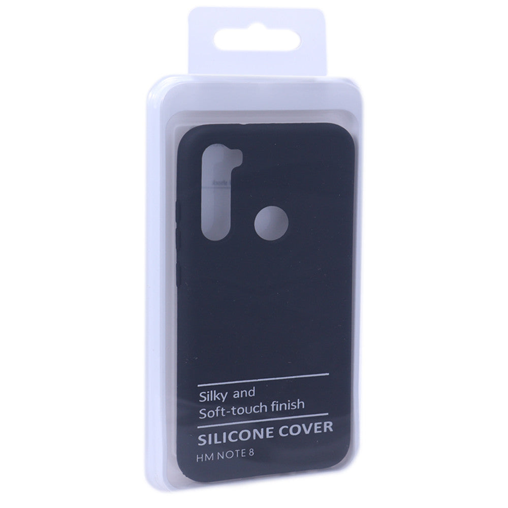 Накладка Чехлы Original Silicone Case Xiaomi Redmi Note 8 — Black