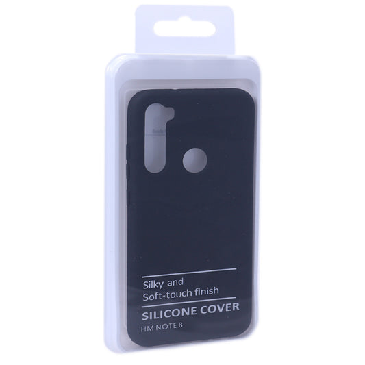 Накладка Чехлы Original Silicone Case Xiaomi Redmi Note 8 — Black