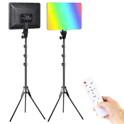 Лампа видеосвет LED RGB | PM-36 | 36x25 cm | 352 Lights | 2700K-6000K | Remote | Adapter |