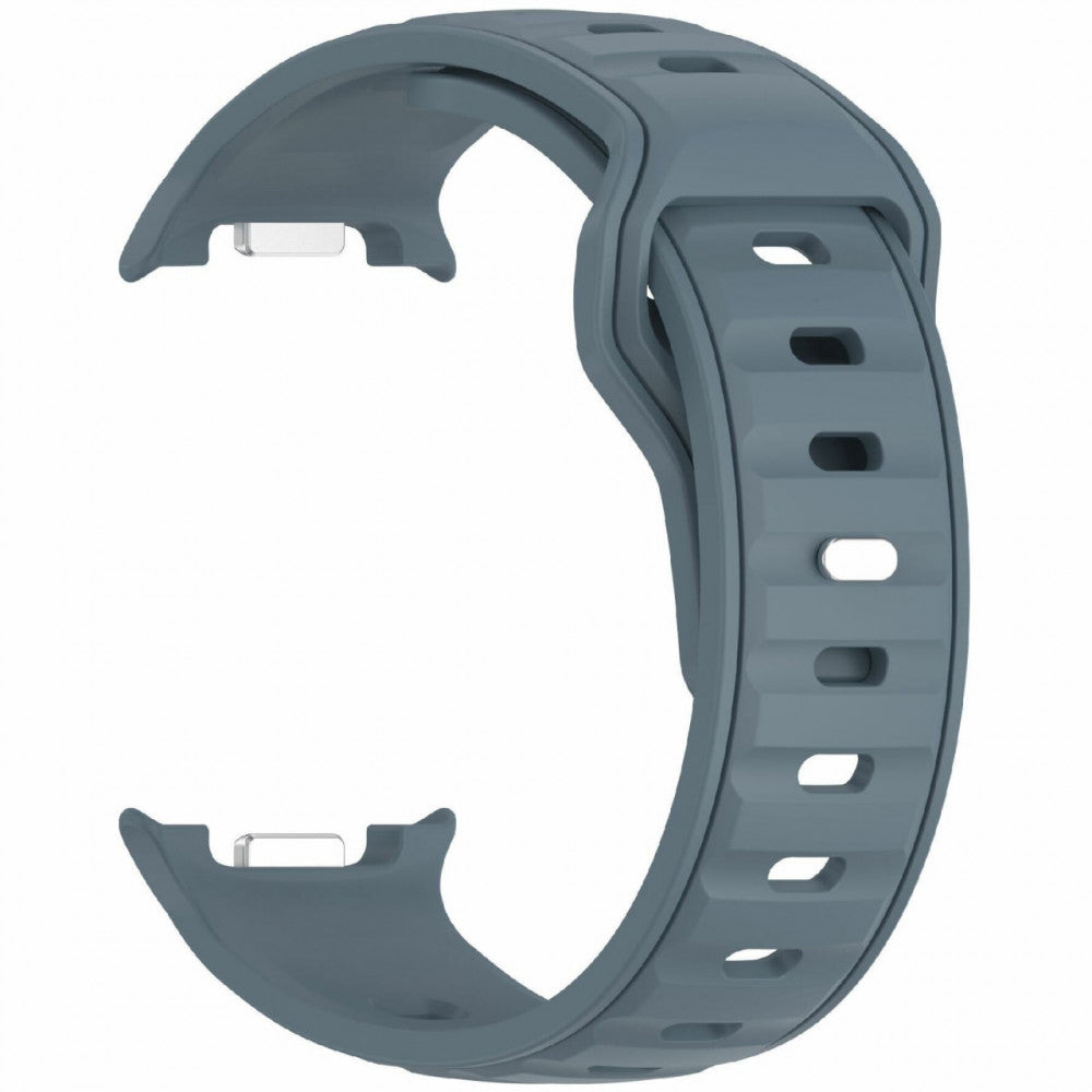 Ремінець Silicone band — Watch 8  — Gray