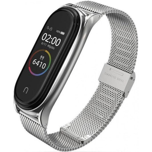 Ремінець Milanese Loop Xiaomi Mi Band 7 — Silver