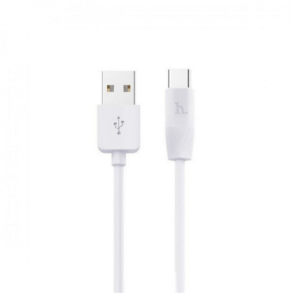 Кабель USB C 2.1A (1m) Hoco X1 — White