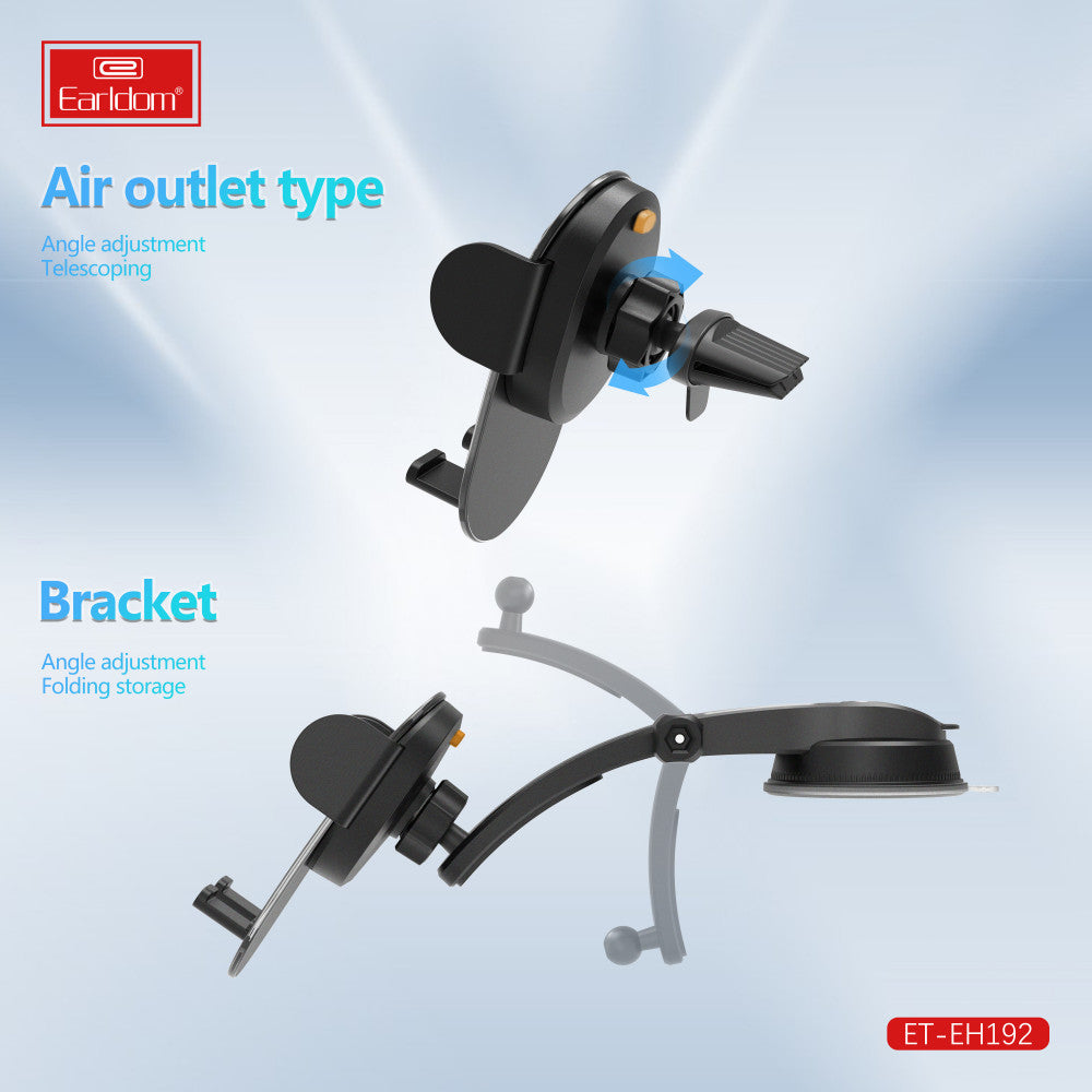 Автотримач розсувний на присосці Earldom ET-EH192