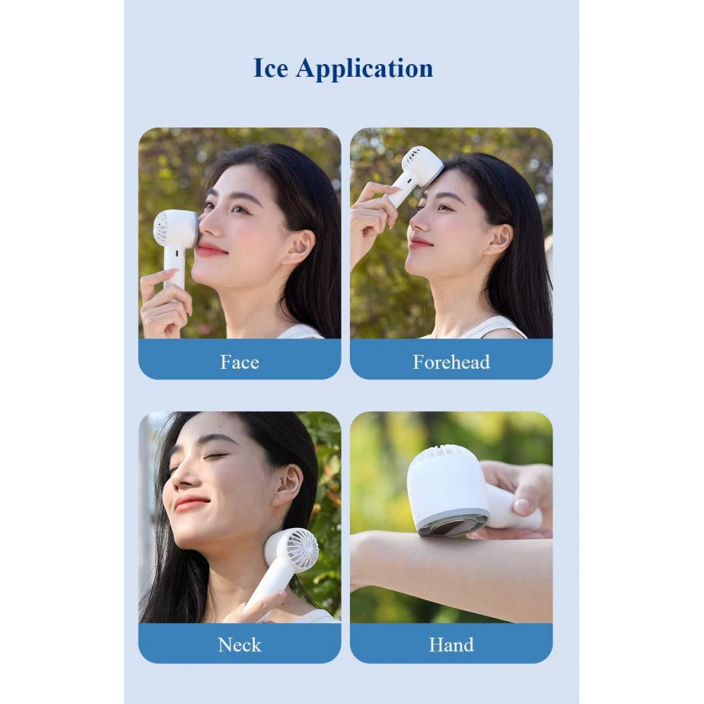 Портативный мини вентилятор L-01 -2000 mAh — Blue