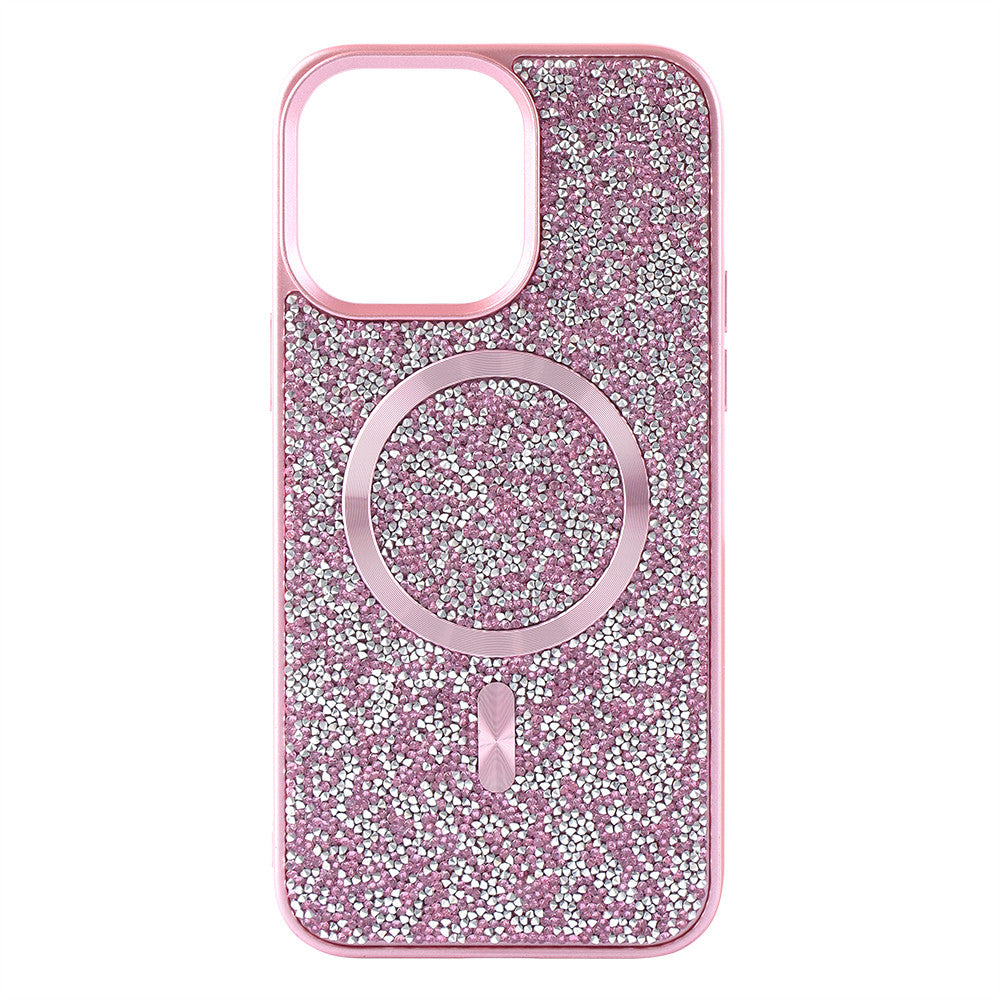 Swarovski Case with MagSafe — iPhone 15 Pro — Pink