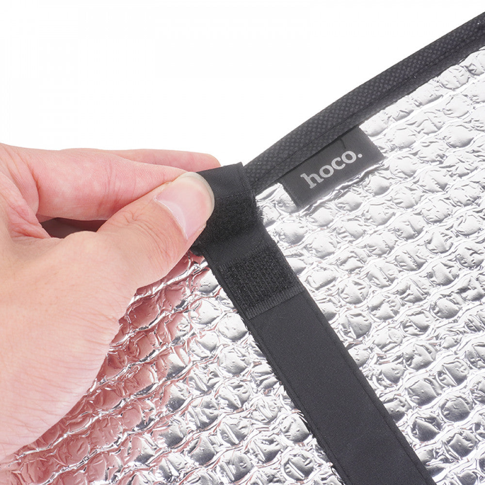 Car sunshade Hoco ZP3 Magnificent — silver