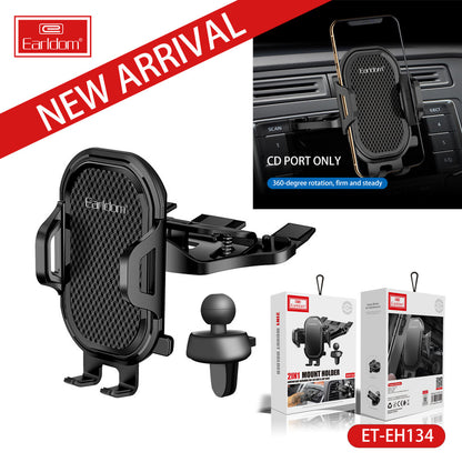 Автотримач розсувний на повітряний провід Earldom ET-EH134 2 in 1