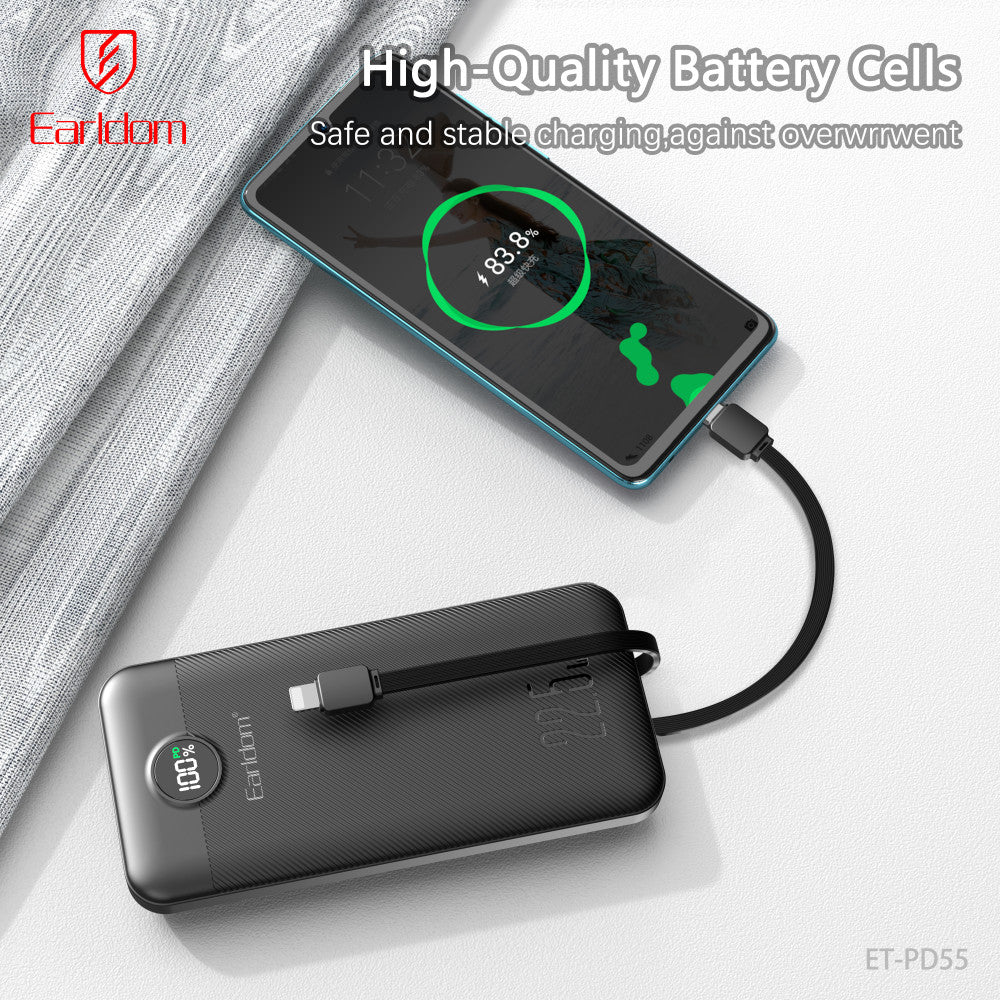 Power Bank 10000 mAh — Earldom ET-PD55