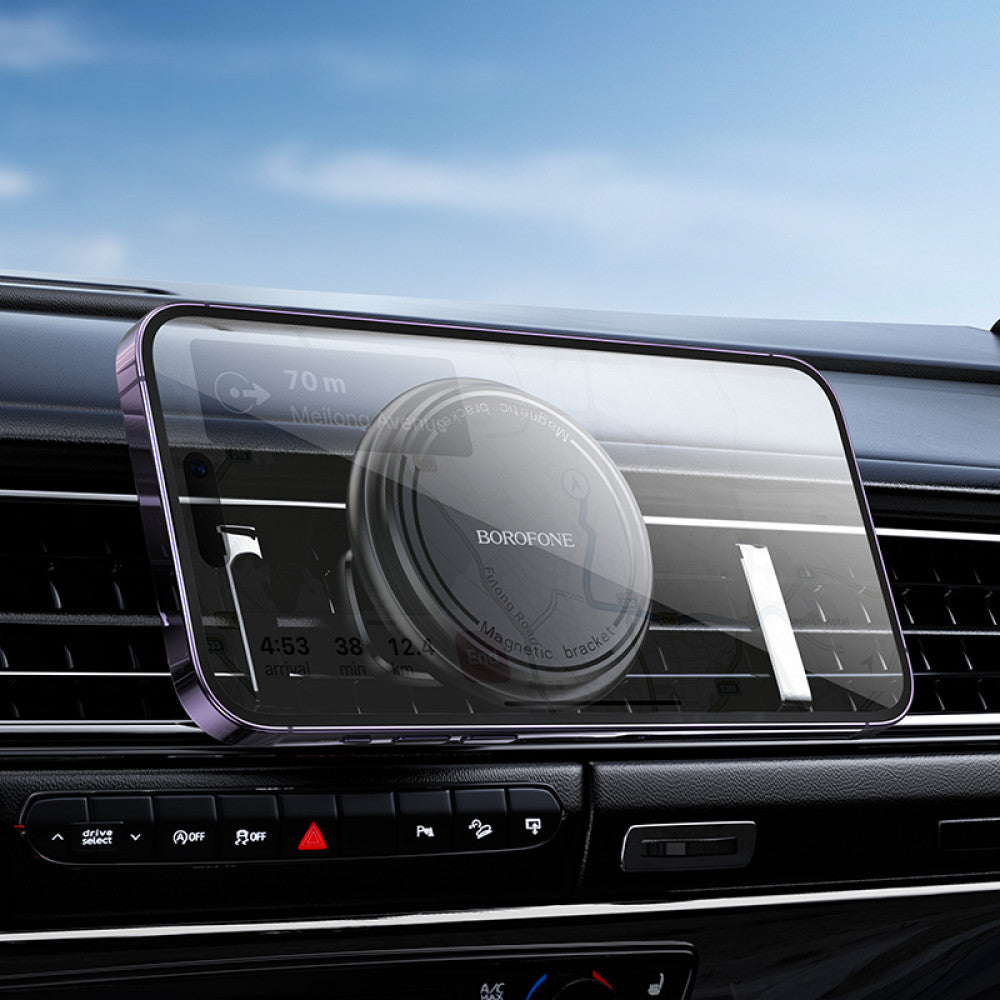 Автотримач магнітний на повітропровід — Borofone BH135 Parker ring magnetic