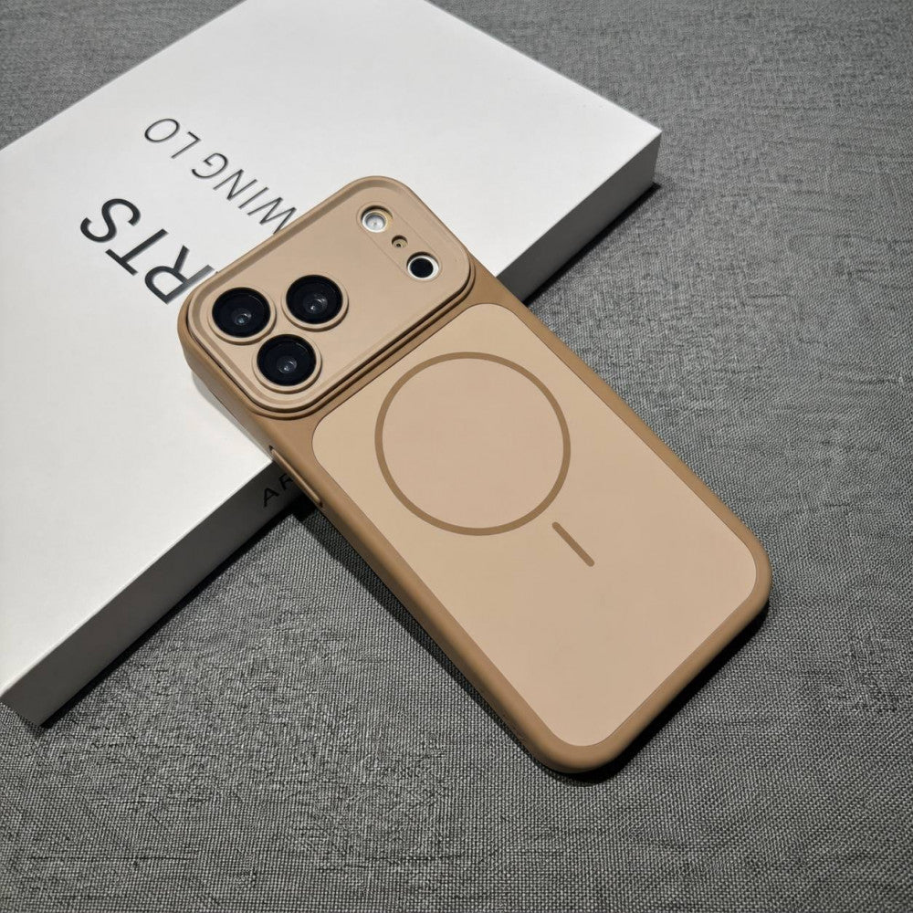 Full camera armor Case With MagSafe — iPhone 12/12 Pro  — Brown