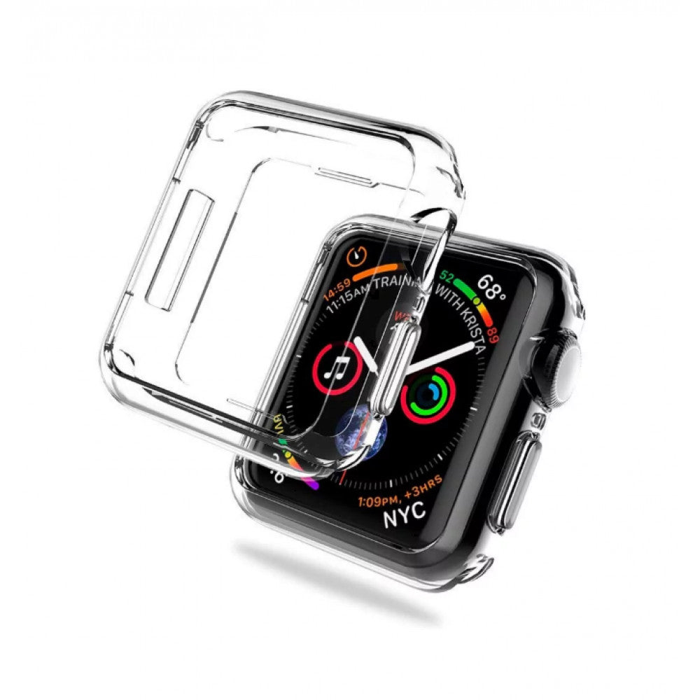 Чехол с защитным стеклом TPU+acrylic Apple Watch 40 mm