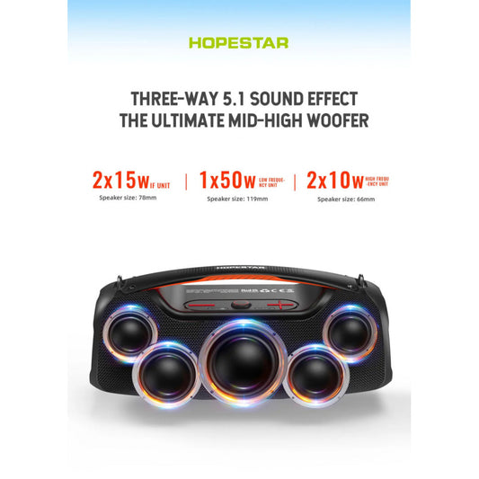 §Портативна колонка — Hopestar A60 — Green Camo