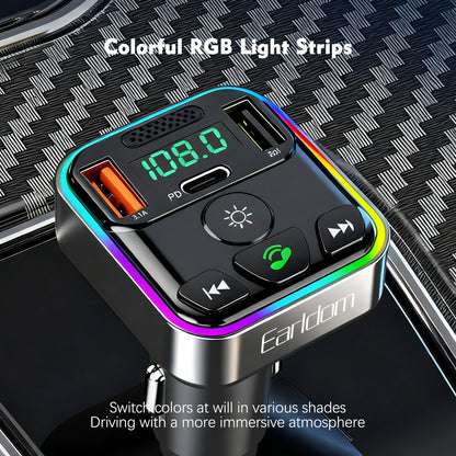 Fm Modulator MP3 | Car Charger | 3.0A | 2U | 1C — Earldom ET-M114