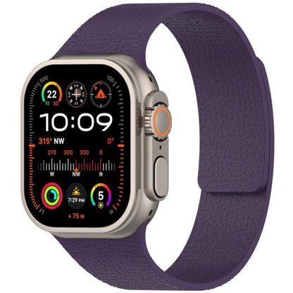 Ремінець Magic Silicon — Apple Watch 42 mm | 44 mm | 45 mm | 49 mm — New Plums