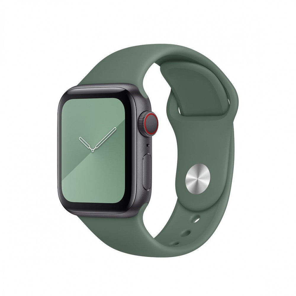 Ремінець Sport Band Apple Watch 38 mm 40 mm 41 mm — Pine Green (58)