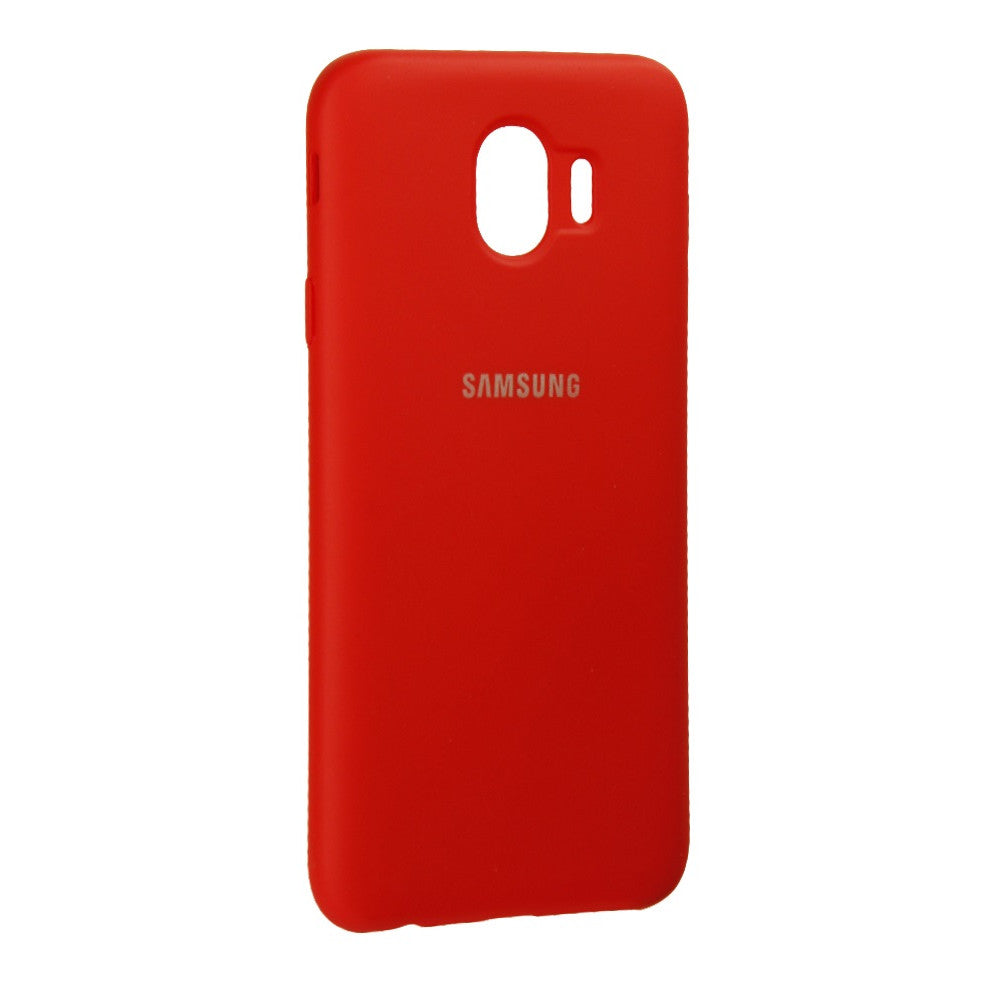 Original Silicone Case Samsung J6 Plus 2018(J610) — Red