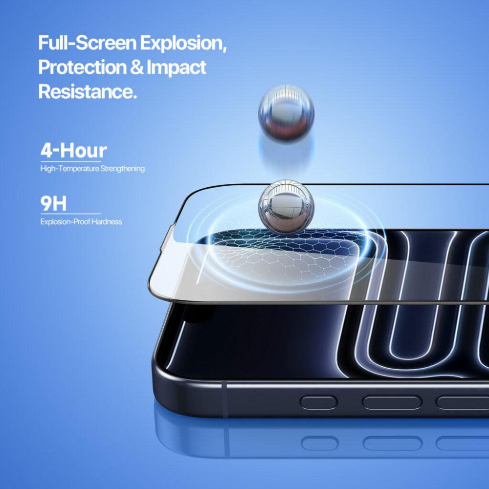 Захисне скло Roga Series 2.5D Tempered Glass iPhone 17 Pro