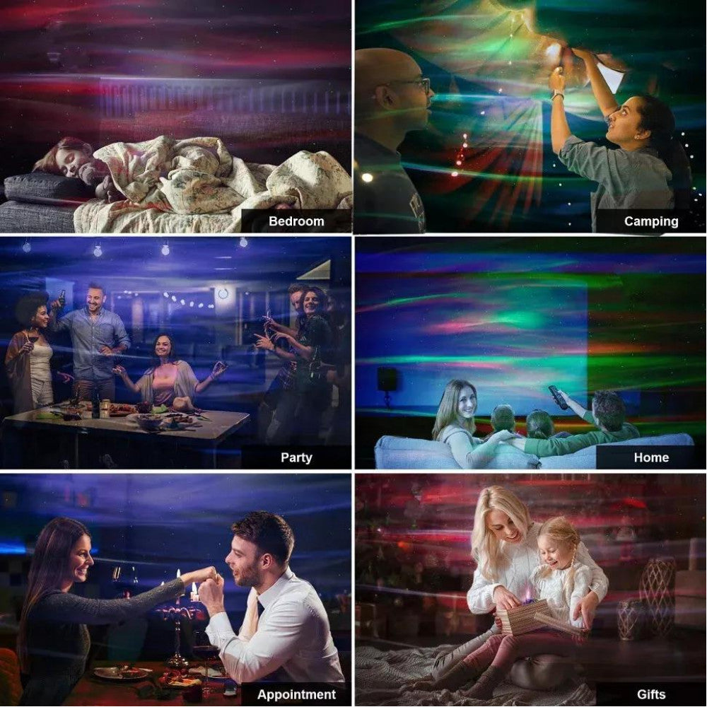 Ночной светильник-проектор - Galaxy Q6