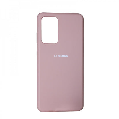 Original Silicone Case Samsung A52(A525F) — Pink Sand