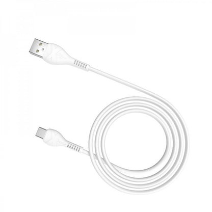 Кабель USB C 3A (1m) Hoco X37 — White