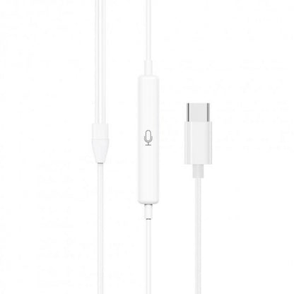 Навушники Type C з мікрофоном Borofone BM60 Original Series — Black