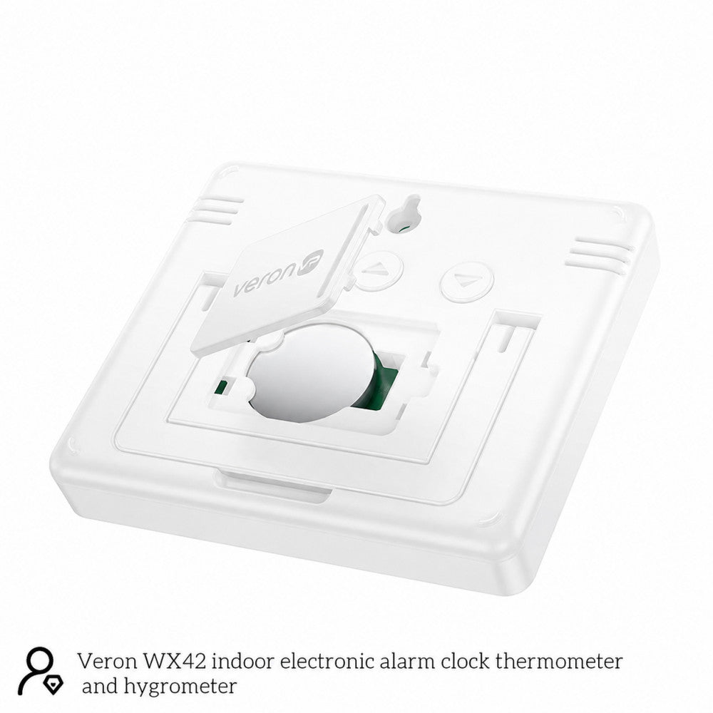 Цифровые часы с термометром и гигрометром Veron WX42