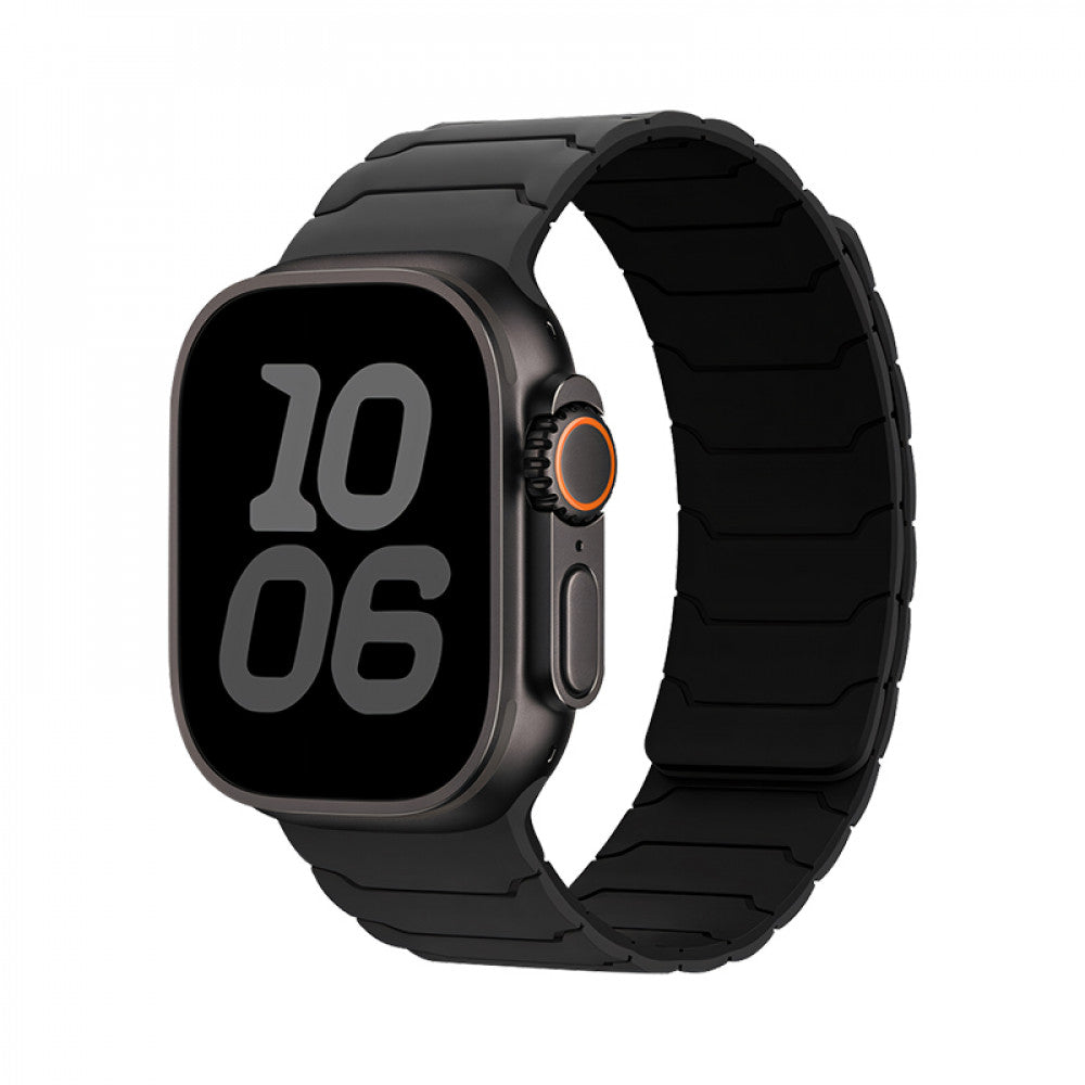Ремінець Hoco WA39 — Apple Watch 42 mm | 44 mm | 45 mm | 49 mm — Coal & Black