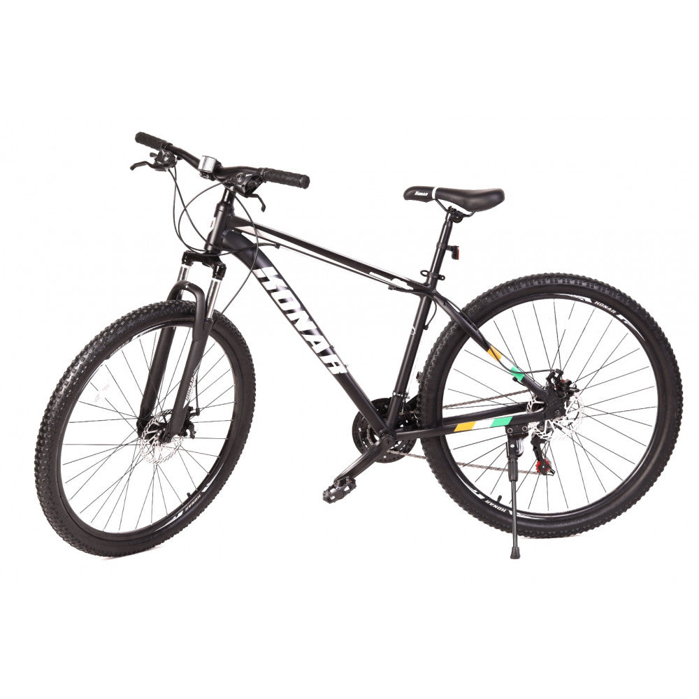 Велосипед KONAR KA-29"18# 21S — Matt Black/Silver Gray
