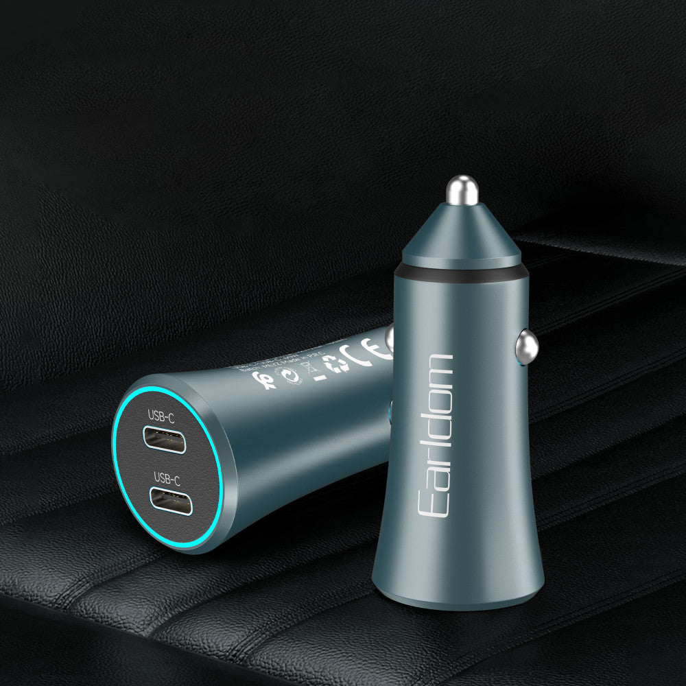 Car Charger 60W2C Earldom ES-CC51