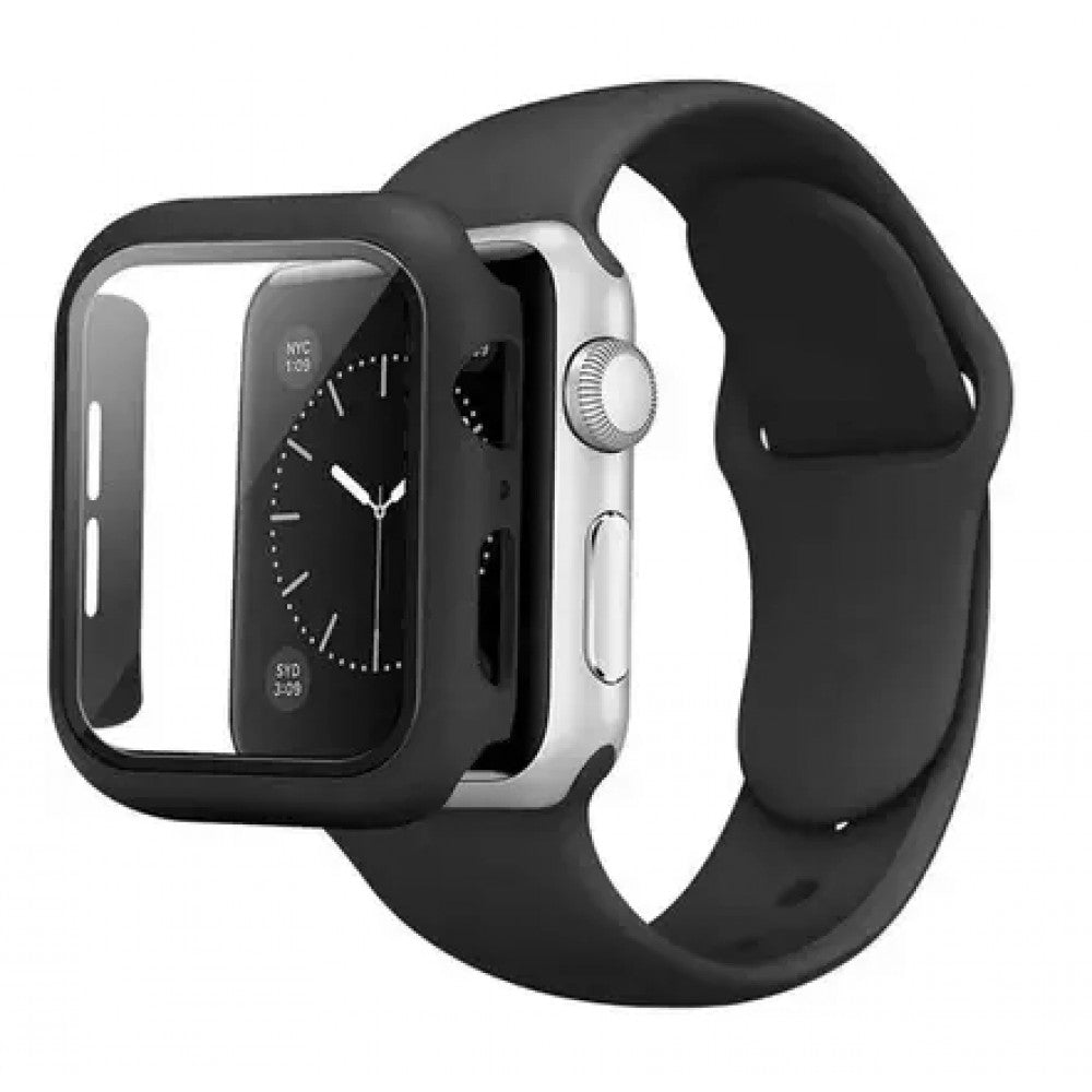 Ремінець Silicon & Glass Apple Watch 42 mm — Lavander