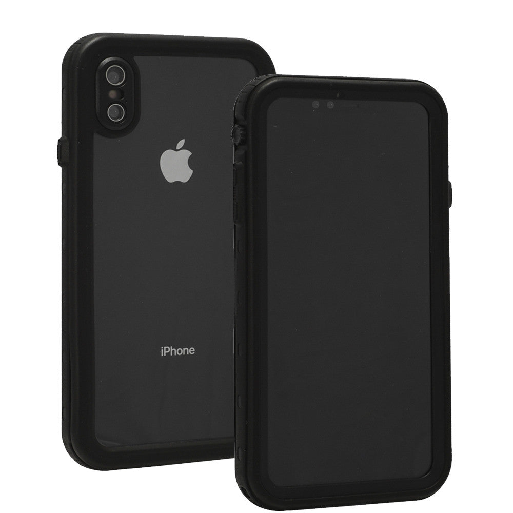 Waterproof TPU Case iPhone X ; XS — Black