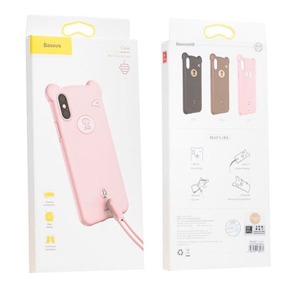 Baseus Bear Silicone Case iPhone X ; XS