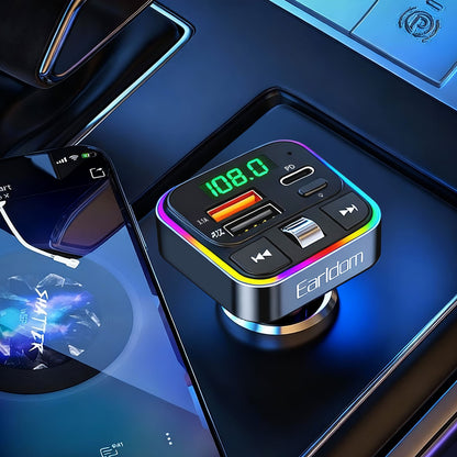 Fm Modulator MP3 | Car Charger | 3.0A | 2U | 1C — Earldom ET-M116