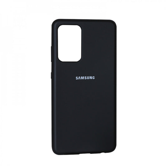 Original Silicone Case Samsung A52(A525F) — Black