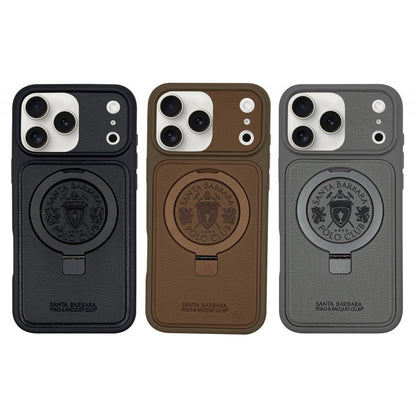 Накладка Чехлы Polo Primo Leather Case iPhone 17 — Black