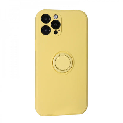 Ring Silicone Case iPhone 12 Pro Max 6.7" — Mellow Yellow