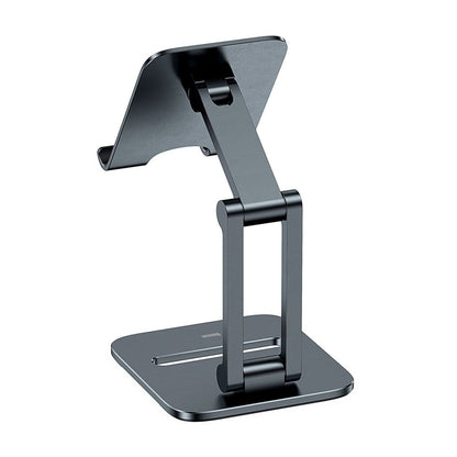 Підставка для телефону та планшета Baseus (LUSZ000013) Desktop Biaxial Foldable Metal Grey