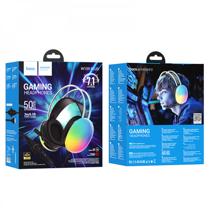 Gaming Headset — Hoco W109 Plus — Black