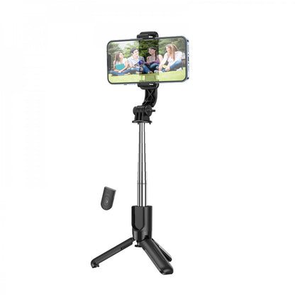 Live Broadcast Holder — Hoco K17 Figure mini live broadcast stand — black