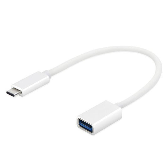 Adapter OTG USB C To USB (0.1m) White