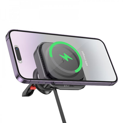 Car Holder - Hoco HW23 Magic magnetic wireless fast charging