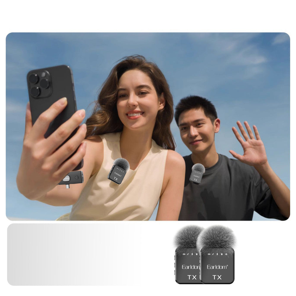 Беспроводной микрофон для телефона Earldom ET-MC13