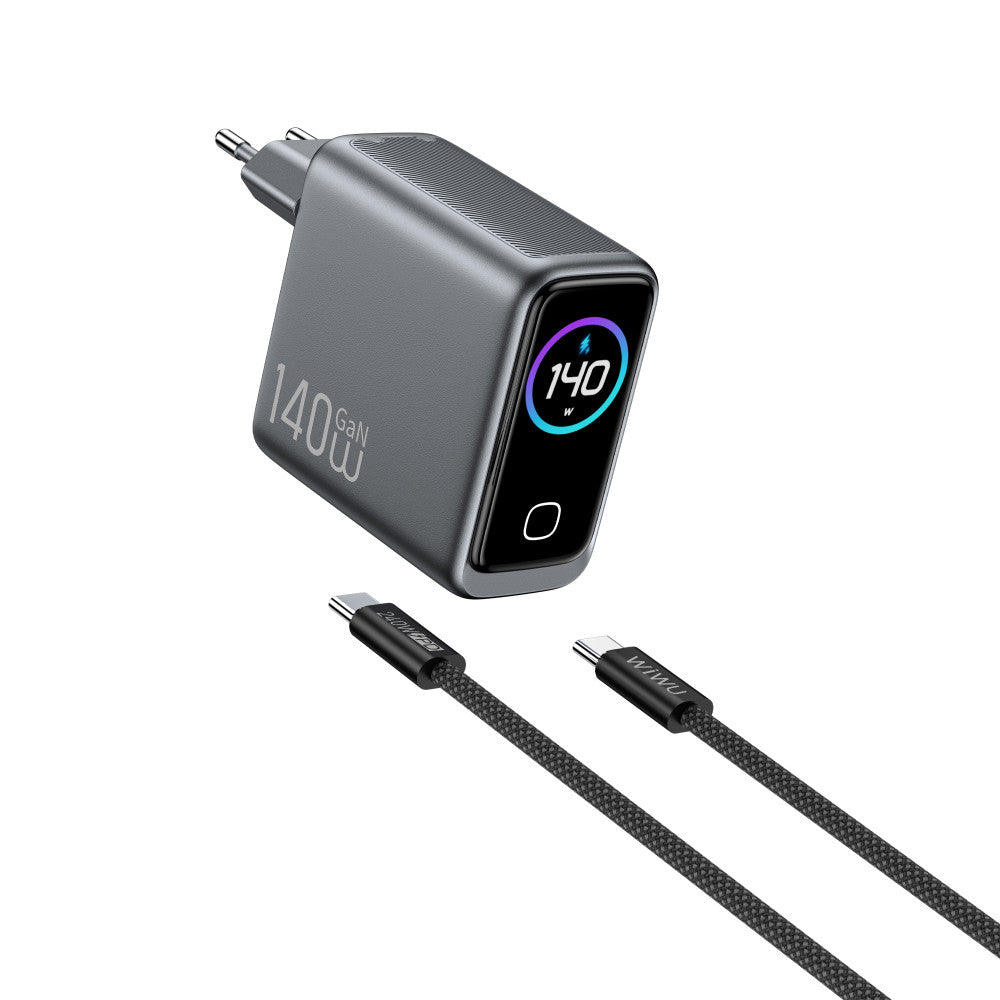 Home Charger | 140W | GaN | 3 PD3.0 |  QC3.0 — Wiwu CHG200