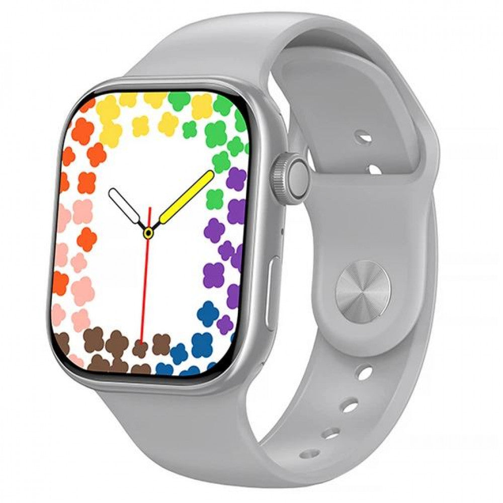 Smart Sports Watch (Call Version) Borofone BD14 Plus — Silver