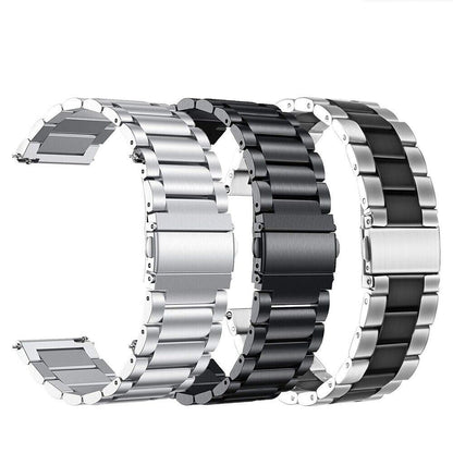 Ремінець Rolex 3 Bead Apple Watch 42 mm 44 mm 45 mm 49 mm Black &amp; Silver