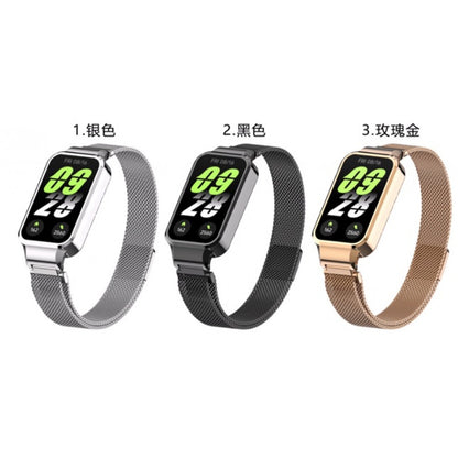 Ремінець Milanese Loop Xiaomi Mi Band 9 Active Black
