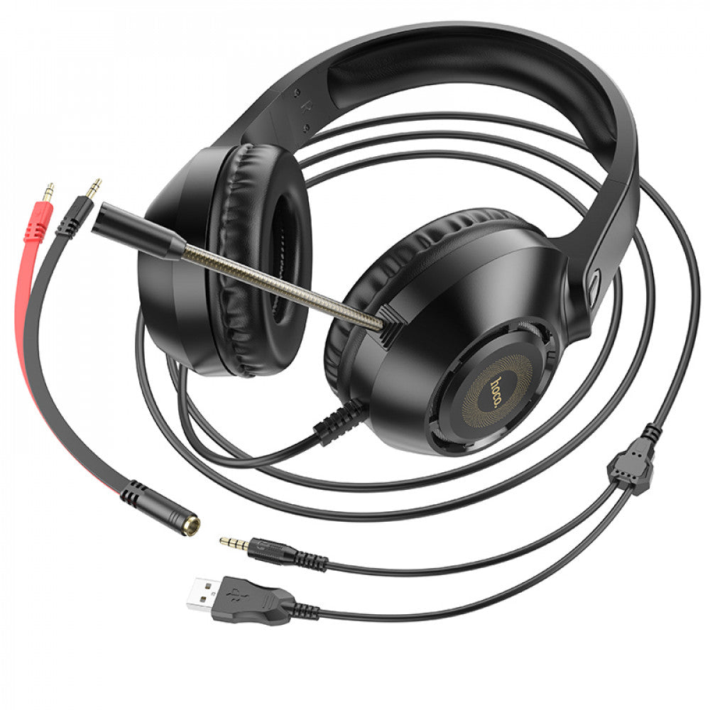 Gaming Headset — Hoco W108  — Black