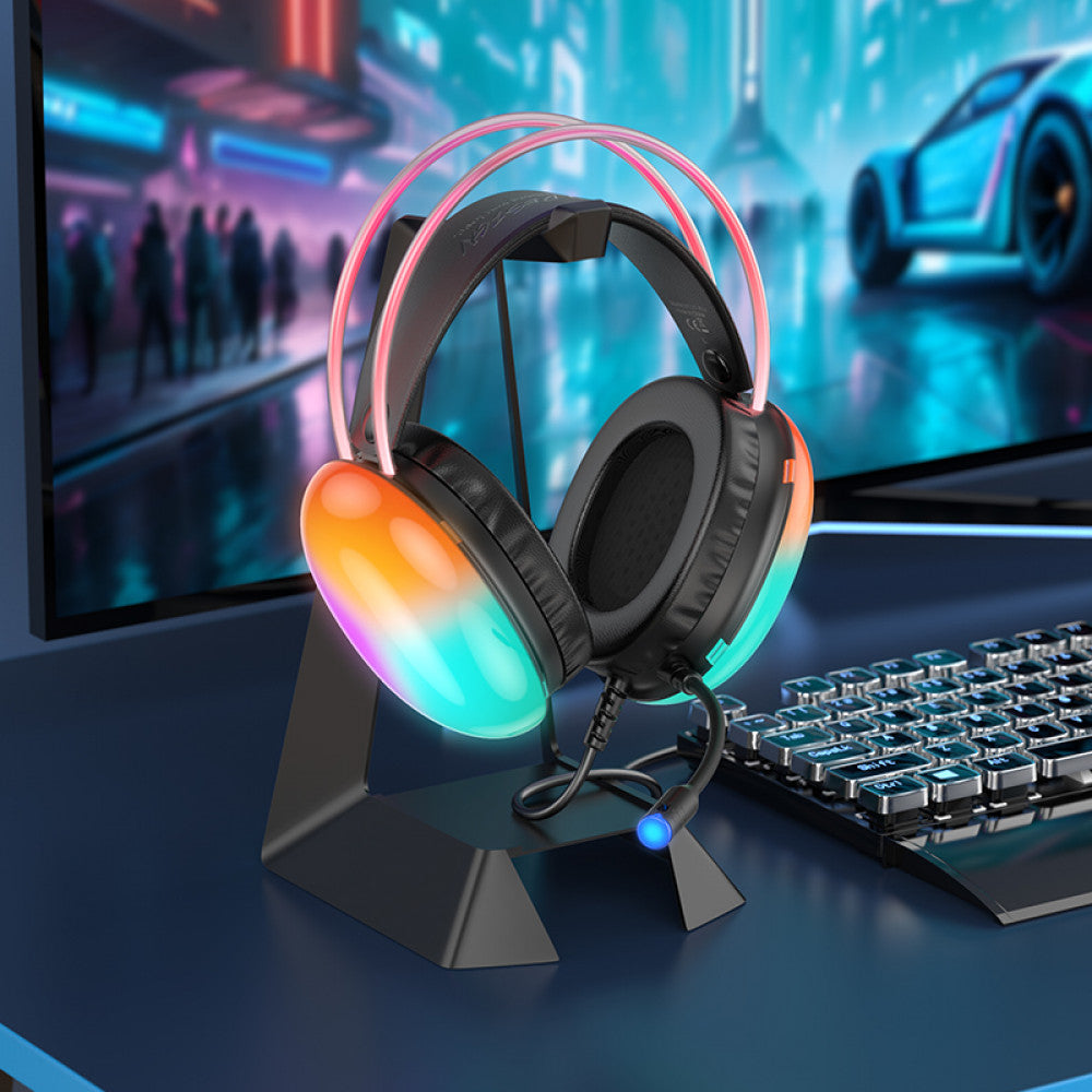 Gaming Headset — Hoco W109 Plus — Black