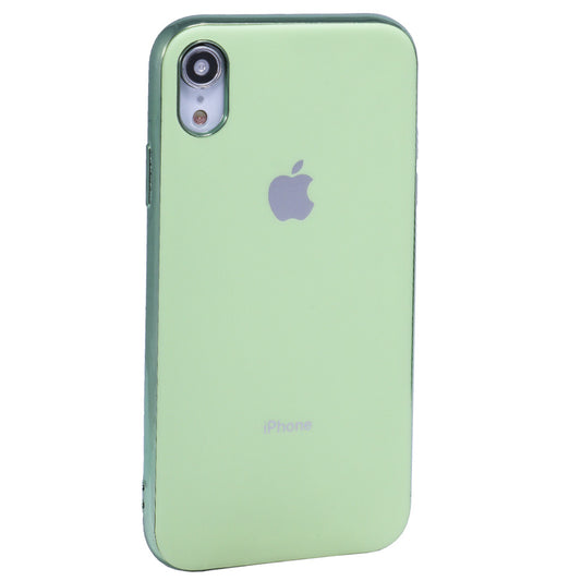 Matte Silcone Case iPhone Xr — Light Green