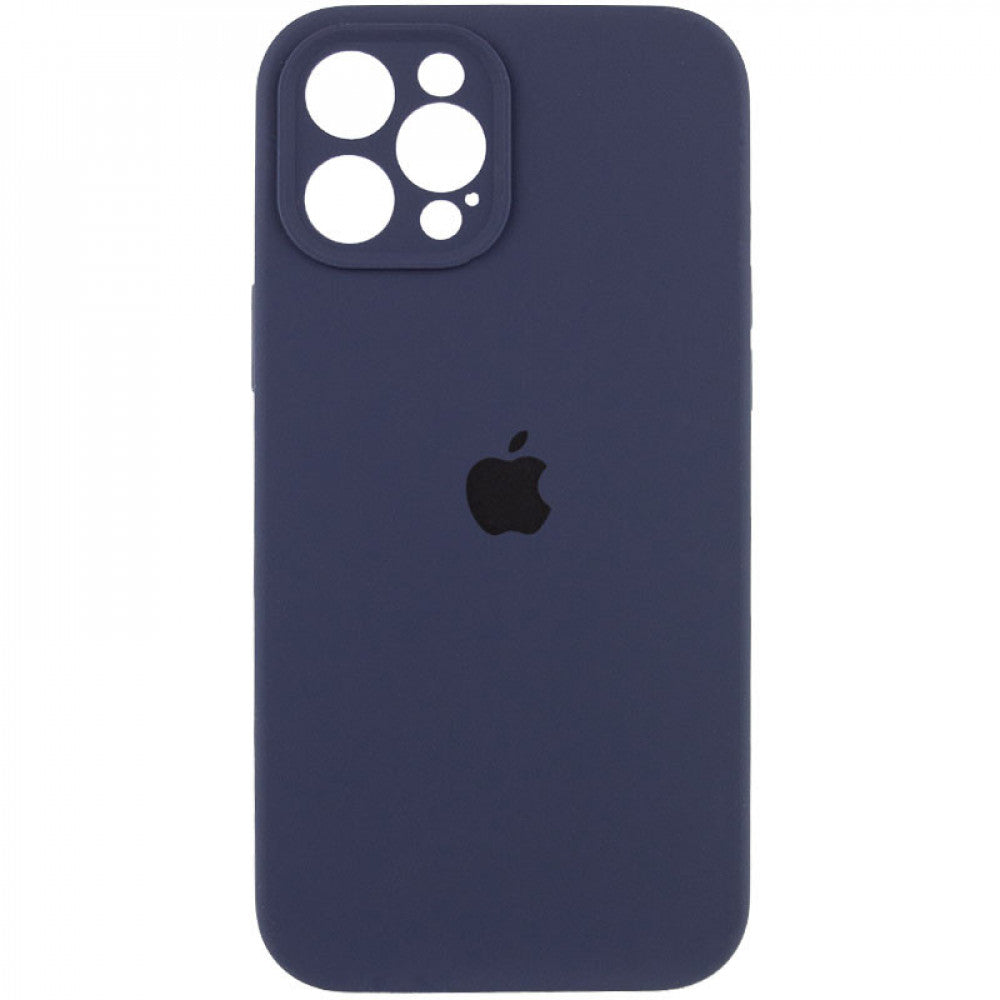 Original Silicone Case with protective camera iPhone 16 — Midnight Blue (63)